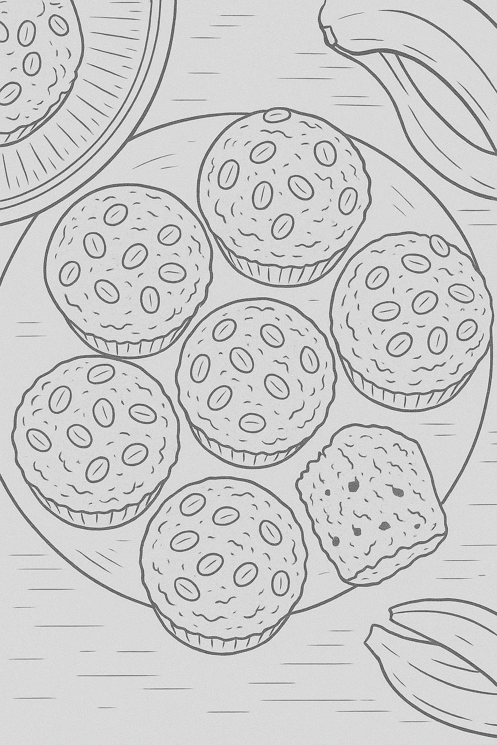 Healthy Banana Muffins