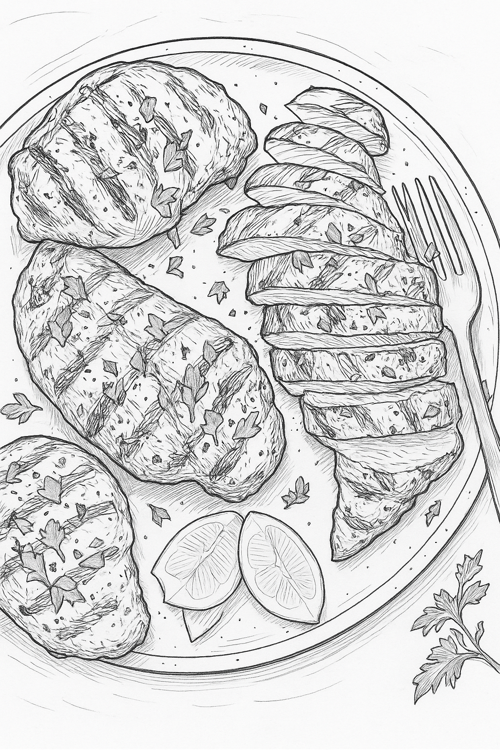 Lemon Herb Grilled Chicken