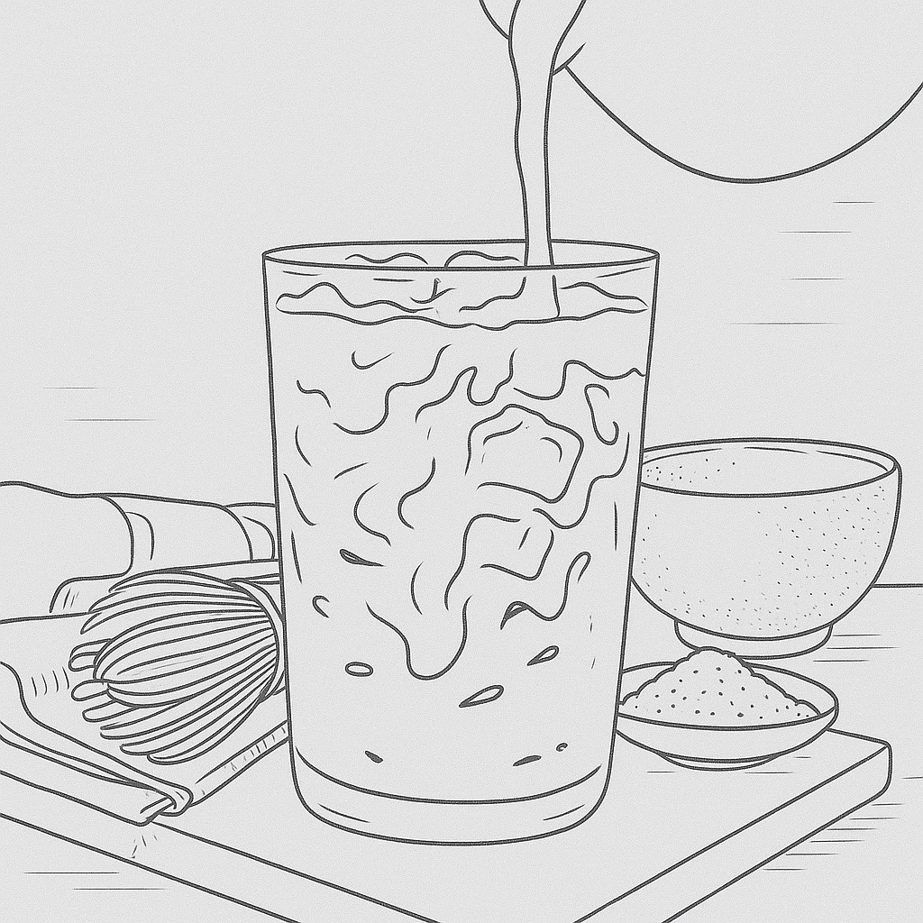 Iced Matcha Latte