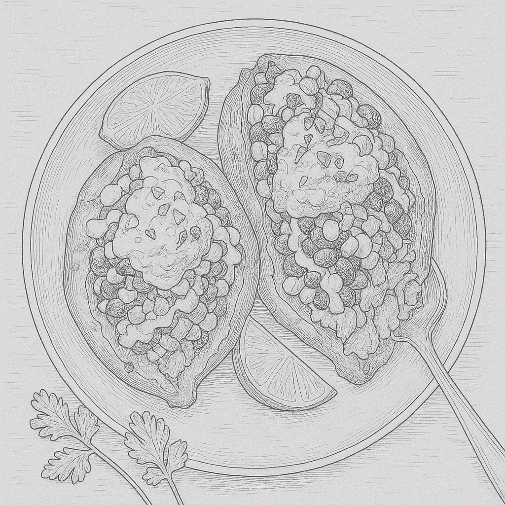 Mexican Stuffed Sweet Potatoes